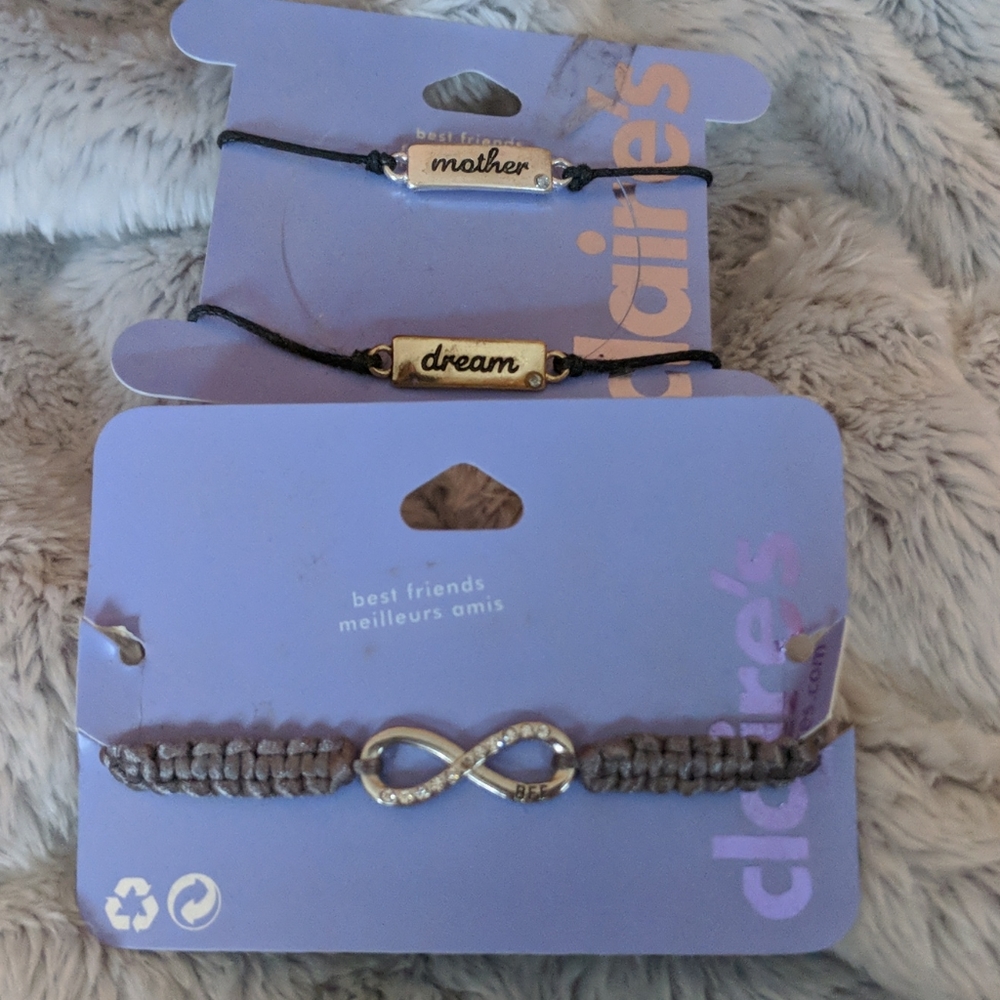 Three new bracelets
